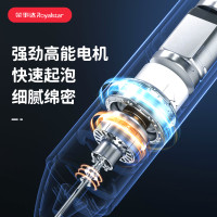 移动专享、移动端：荣事达 电动搅拌器手持无线搅拌棒家用搅拌机小型全自动充电式 基础款-黑