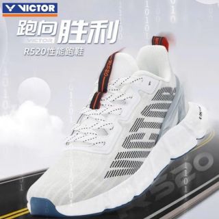 威克多 正品VICTOR威克多R520跑步鞋胜利运动跑鞋男女舒适透气轻便休闲鞋