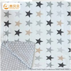 然贝贝 婴儿被套纯棉婴幼儿园100x120儿童全棉120x150被罩单件床品定做制
