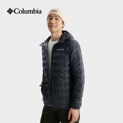 哥伦比亚 都市户外男女热压银点拒水650蓬鸭绒保暖羽绒服WE6610