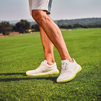 ecco 男子高尔夫鞋超轻1代系列减轻双脚负担BOA旋钮 白色 43