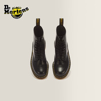 Dr.Martens 马丁博士（Dr.Martens）1460 Smooth男女经典光面皮黑色短马丁靴 黑色 37