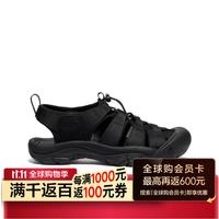 KEEN Newport H2户外休闲运动凉鞋透气溯溪鞋男款1022258黑色42