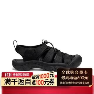 KEEN Newport H2户外休闲运动凉鞋透气溯溪鞋男款1022258黑色42