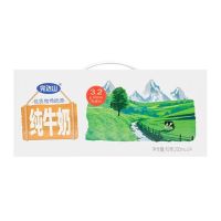 完达山 全脂纯牛奶 200ml*24盒