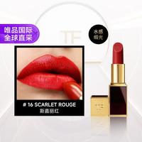 TOM FORD TF黑管口红水感缎光哑光显白#16  经典正红色3.5g