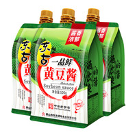 88VIP：东古 一品鲜黄豆酱正宗东北大酱500g*3