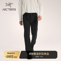 始祖鸟 ARRO PANT 防风 男子 软壳长裤 BLACK/黑色 30