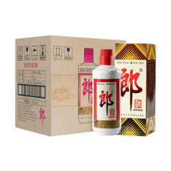 郎酒 郎牌郎酒 53%vol 酱香型白酒 500ml*6瓶 整箱装