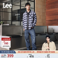 Lee 761宽松阔腿牛仔裤 中蓝色 28码