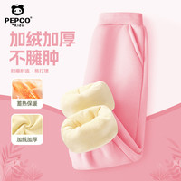小猪班纳 儿童加绒加厚运动卫裤