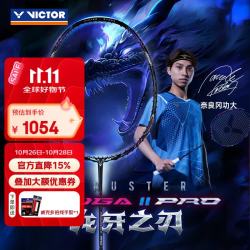 威克多 自营旗舰店羽毛球拍单拍专业进攻拍龙牙之刃二代 TK-RYUGA II PRO