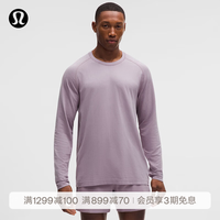 lululemon 丨Metal Vent Tech™男士运动长袖T恤 芯吸 LM3FHKS 莲紫/莲紫 2XL