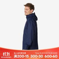 迪卡侬 男士帆船防风防水夹克Essentiel 海军蓝 2XL-180/120B-5827753