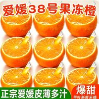 OLOEY 特大果王 四川爱媛38号果冻橙 4.5斤装 单果80-100MM