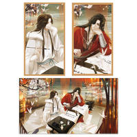 漫家动漫 漫家正版《天官赐福》动画 落笔山河收藏光栅吧唧展示卡
