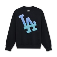移动端、88VIP：MLB 官方男女同款复古时尚毛绒感渐变印花背标卫衣26秋季新款MTB08