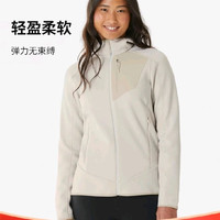 迪卡侬 女士抓绒衣摇粒绒户外秋冬保暖全拉链山地徒步夹克外套MH500
