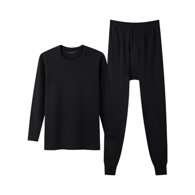 三枪 重磅194g保暖内衣 100% 新疆纯棉 抗静电 2件装