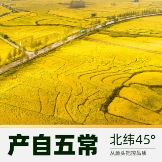 移动端、88VIP：柴火大院 猫超臻选柴火大院特等五常大米5kg原粮稻花香2号