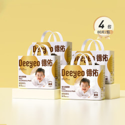 德佑 婴儿隔尿垫一次性隔尿垫婴儿 升级金装4包