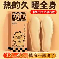 萱草 自发热鞋垫 卡皮巴拉联名 10双装（2包）