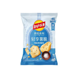 乐事 零食拼盘组合装 轻享薯脆海盐黑胡椒味