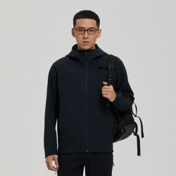 SANFO PLUS 三夫户外SANFO PLUS燧石多功能软壳衣耐磨防风夹克外套男23018N