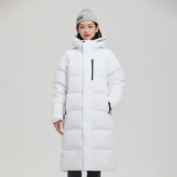 SANFO PLUS 暗夜长款保暖Allied拒水鹅绒面包羽绒服19089
