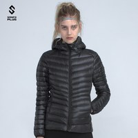 移动端：SANFO PLUS 粒子轻暖户外拒水羽绒服女露营登山防泼水20063