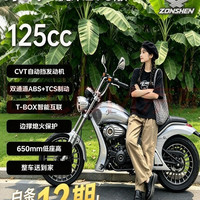 宗申 优米Yomi Evo 自动档巡航摩托车 交响白 26款