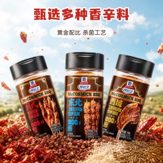 88VIP：味好美 烧烤腌料100g烧烤烤肉腌制调味料孜然香辣紫苏