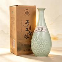 塔牌 十年陈手工冬酿花雕酒糯米酒绍兴黄酒500ml礼盒装