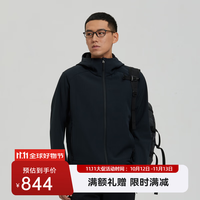 SANFO PLUS 户外 燧石多功能软壳夹克 男款SJM-23018N 黑色 2XL