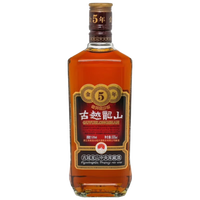 古越龙山 中央库藏 金五年 半干型 绍兴花雕酒 500ml