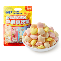 小鹿蓝蓝 儿童磨牙高钙牛奶小软饼干 198g 1件