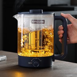 系艺生活 恒温烧水壶家用养生壶电热水壶自动保温一体茶壶不锈钢煮茶器