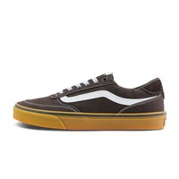 移动端、88VIP：VANS Brooklyn LS 灰色生胶底 运动板鞋