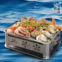 双人海鲜大咖＋鲅鱼水饺＋啤酒
