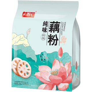 ITZR 智仁 纯味藕粉 不添加糖早餐 独立小袋装500