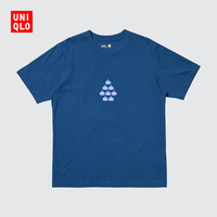 优衣库 Dragon Quest UT 印花短袖T恤 藏青色 XL