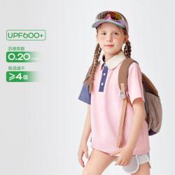 kk树 儿童T恤宝宝短袖polo衫男童女孩运动上衣