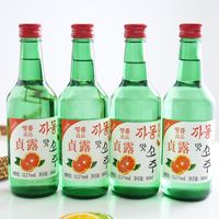 拼久韩式烧酒风味1瓶装*360ml微醺女生喝的酒果酒