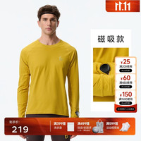 Flipbelt 男秋冬跑步透气上衣速干T恤带表窗沙棘黄 2XL
