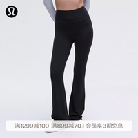 lululemon 丨Groove Nulu™ 女士喇叭裤*常规版型 芯吸 LW5DKMS 黑色