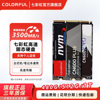 移动端：七彩虹 CN600 电竞款NVMe M.2 固态硬盘（PCI-E3.0）