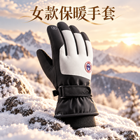 勋阳宇乐 保暖手套冬天加绒厚防水冬季