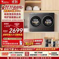 小天鹅 迷你小乌梅Pro系列 TNDD20-08AIDET 迷你洗烘一体机 2kg