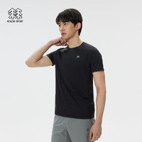 KOLON SPORT 男士圆领短袖T恤 轻量接触凉感 防晒UPF50+上衣