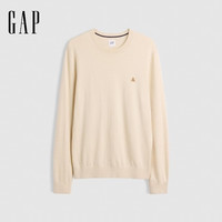 Gap 新款小熊刺绣长袖针织衫